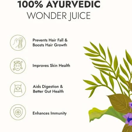 Promotes hair growth and improves digestion