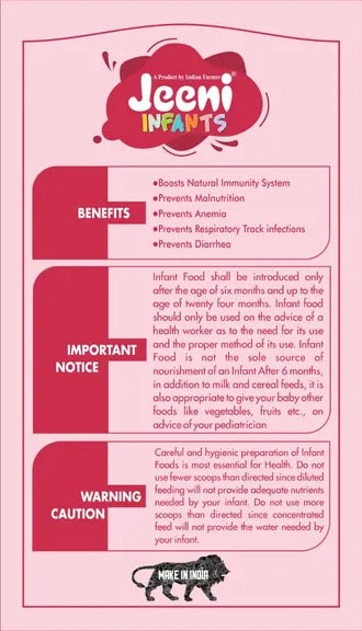 Jeeni Sari Hittu 400g | Traditional & Nutrient-Rich Baby Cereal JEENI