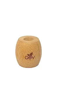 AEV Bamboo Toothbrush Holder with Toothbrush