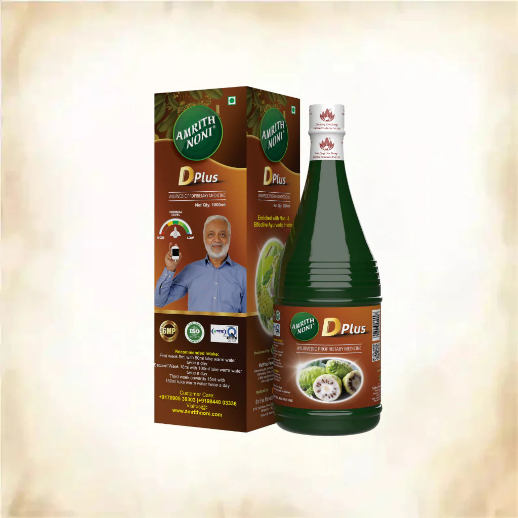 AMRITH NONI D PLUS Bottle Front View