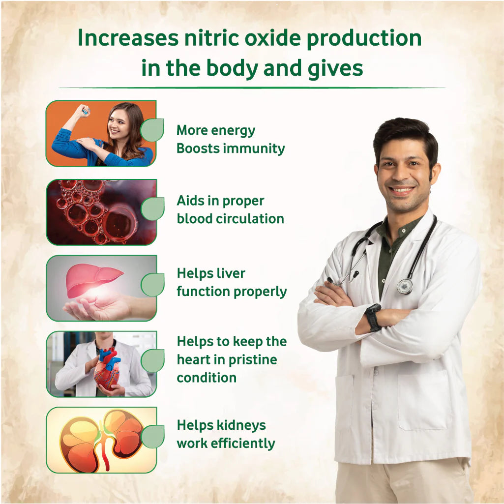 AMRITH NONI POWER PLUS 500ml Bottle – Front View