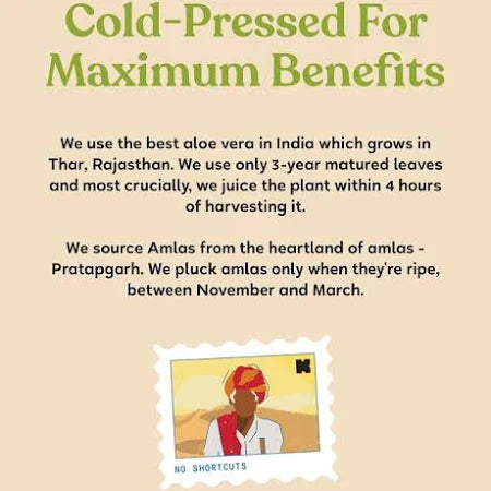 Aloe Vera and Indian Gooseberry (Amla)