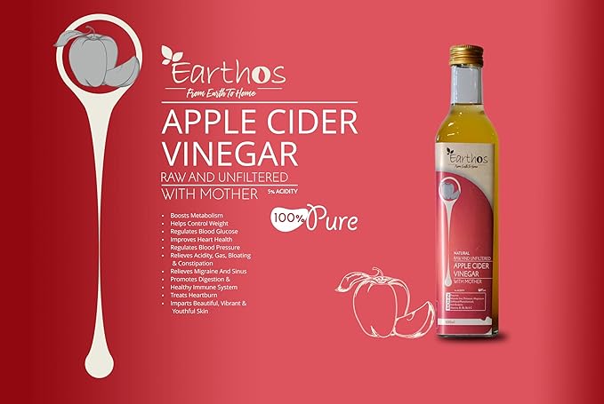 Apple Cider Vinegar for Health and Wellness – Earthos 500ml