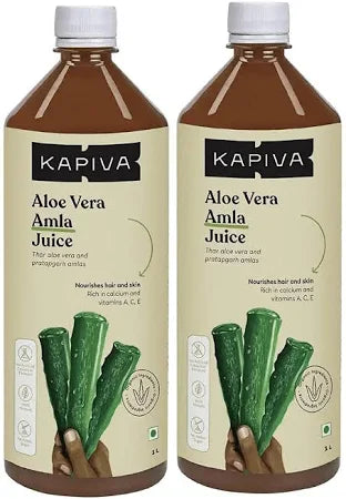 Clear skin concept image with juice