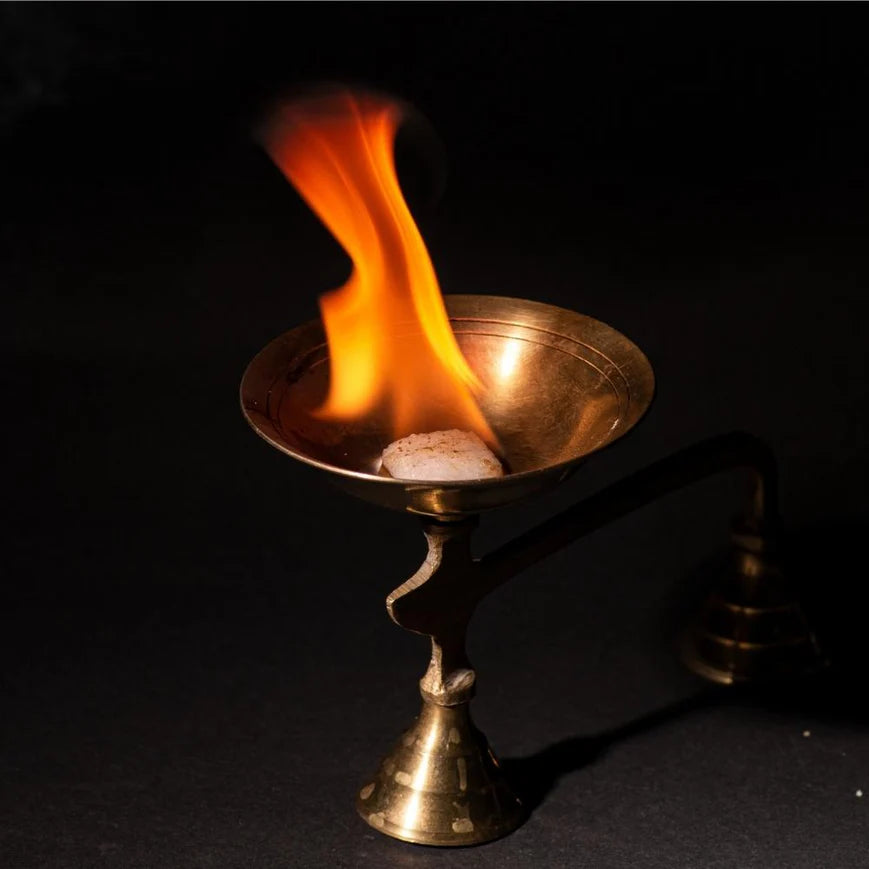 Close-Up of Natural Camphor Tablets by Swaha