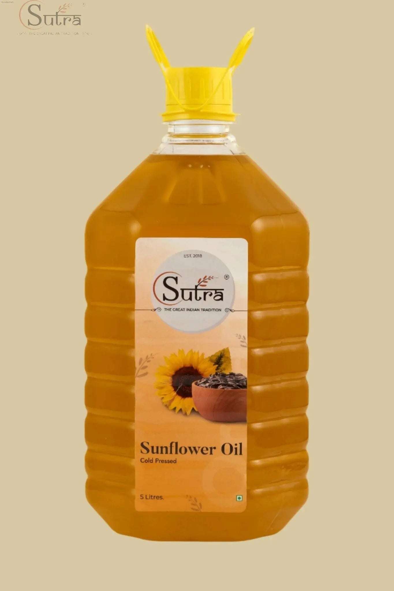 Family Pack Cold Pressed Sunflower Oil – Organic & Heart Healthy