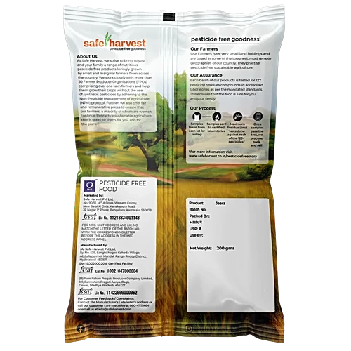 Cumin Seeds Spread in Wooden Bowl