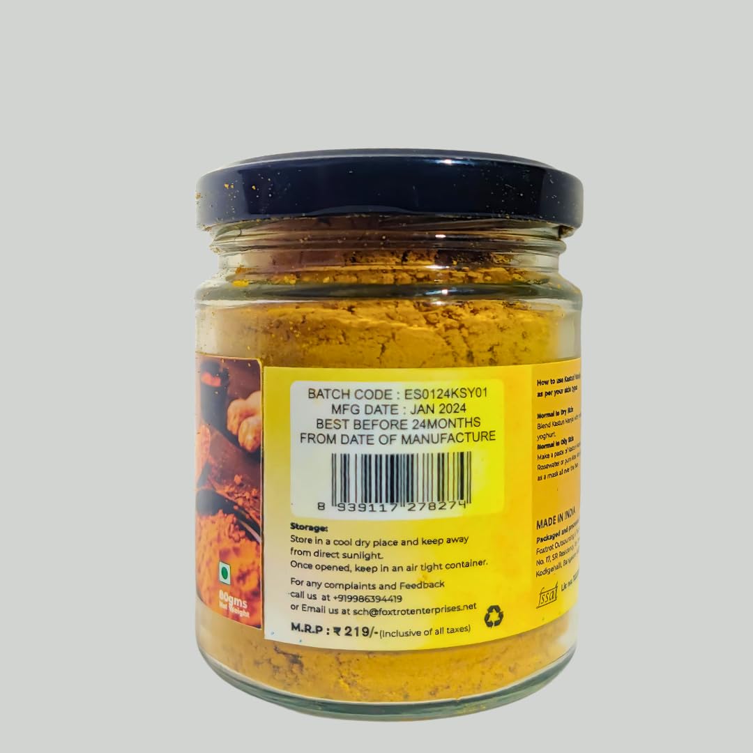 Earthos 100% Natural Wild Turmeric – Eco-Friendly Packaging