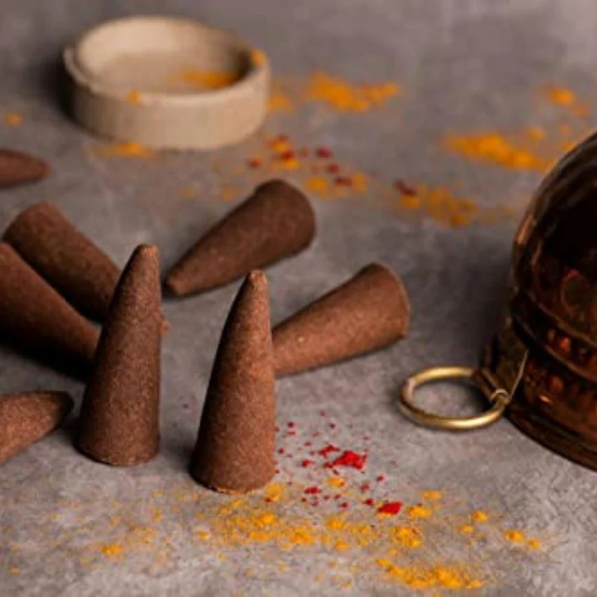 Eco-Friendly Handmade Dhoop Cones for Meditation