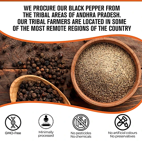 Fresh Ground Pepper from Whole Corns