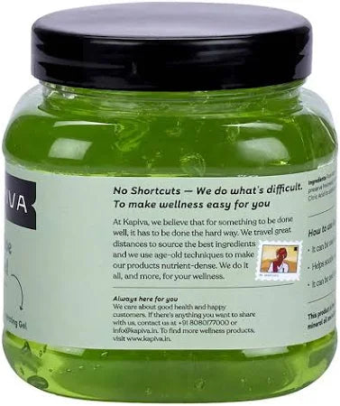 Gel being applied to skin (close-up)