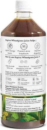 Immunity booster layout (ginger, turmeric, wheatgrass)