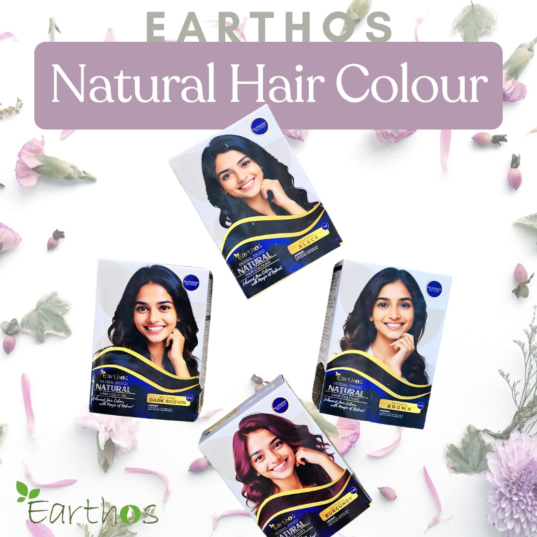 Indigo & Henna Based Black Hair Color – Earthos 60g