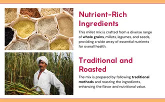 Jeeni Millet Traditional Mix Adult – 900 Gm | 100% Pure & Nutritious SUTRA