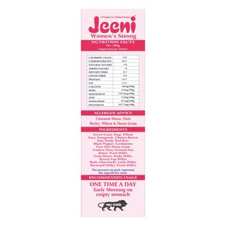 Jeeni Women Strong 500g | Superfood for Women’s Strength & Vitality JEENI