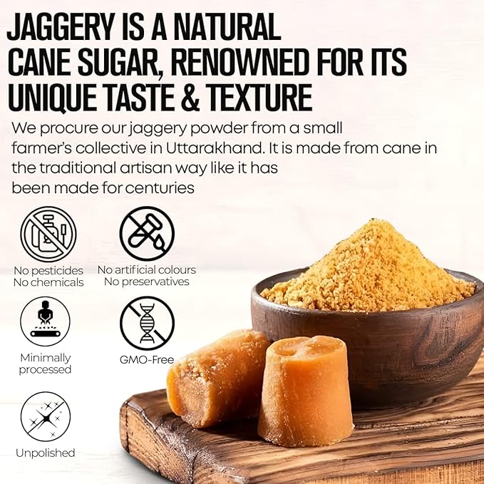 Jaggery Mixed in Herbal Tea