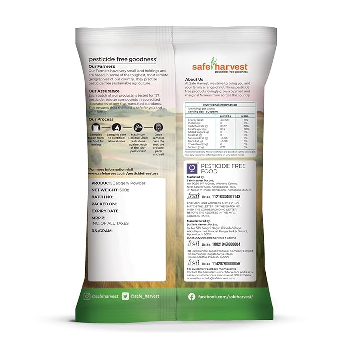 Jaggery Powder in Wooden Bowl