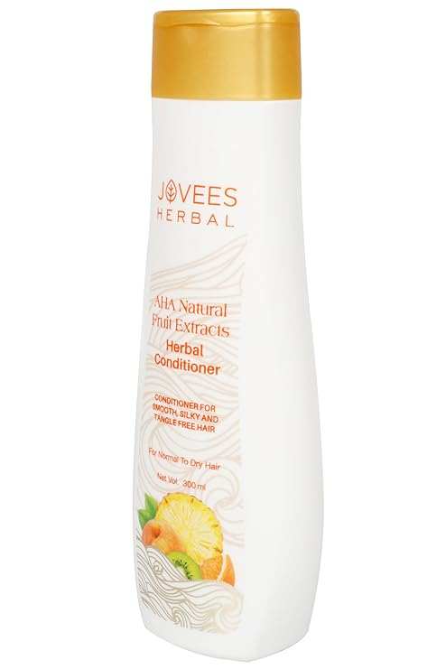 Jovees AHA Natural Fruit Extracts Conditioner for smooth, tangle-free hair.