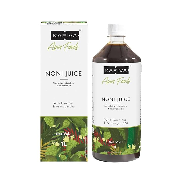 Kapiva Noni Juice bottle front view
