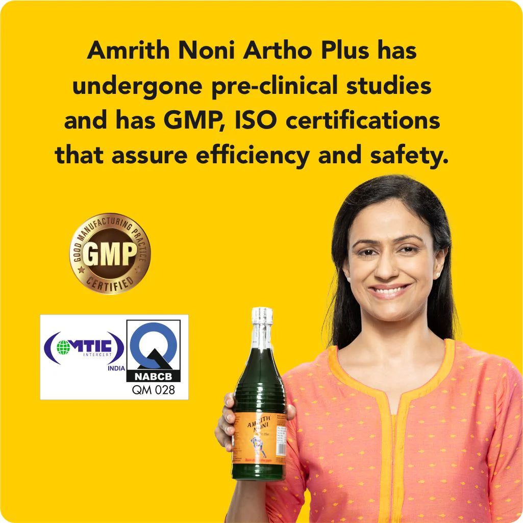 Natural Ingredients in AMRITH NONI ARTHO PLUS