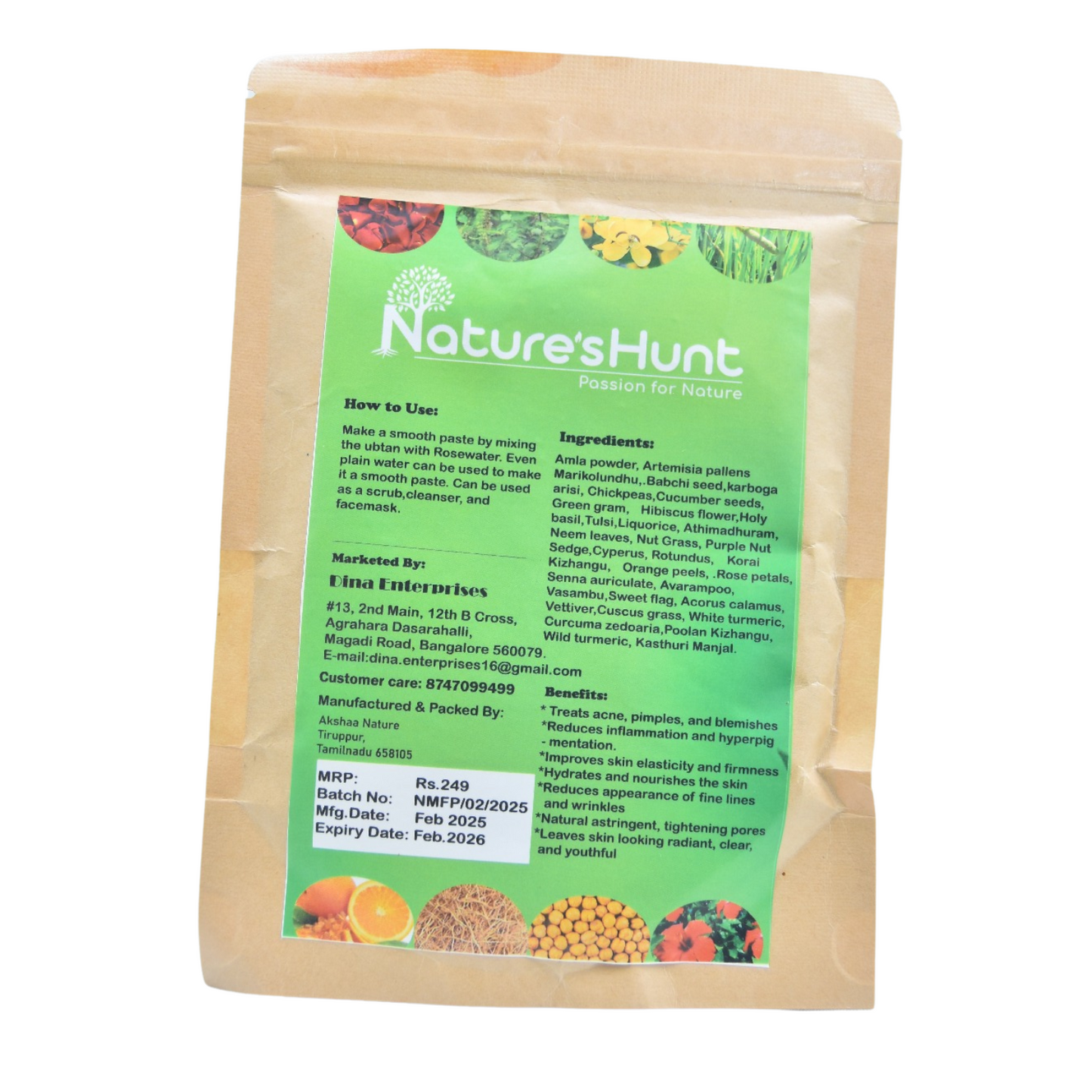 Natural Skincare Ritual with Nalangu Maavu