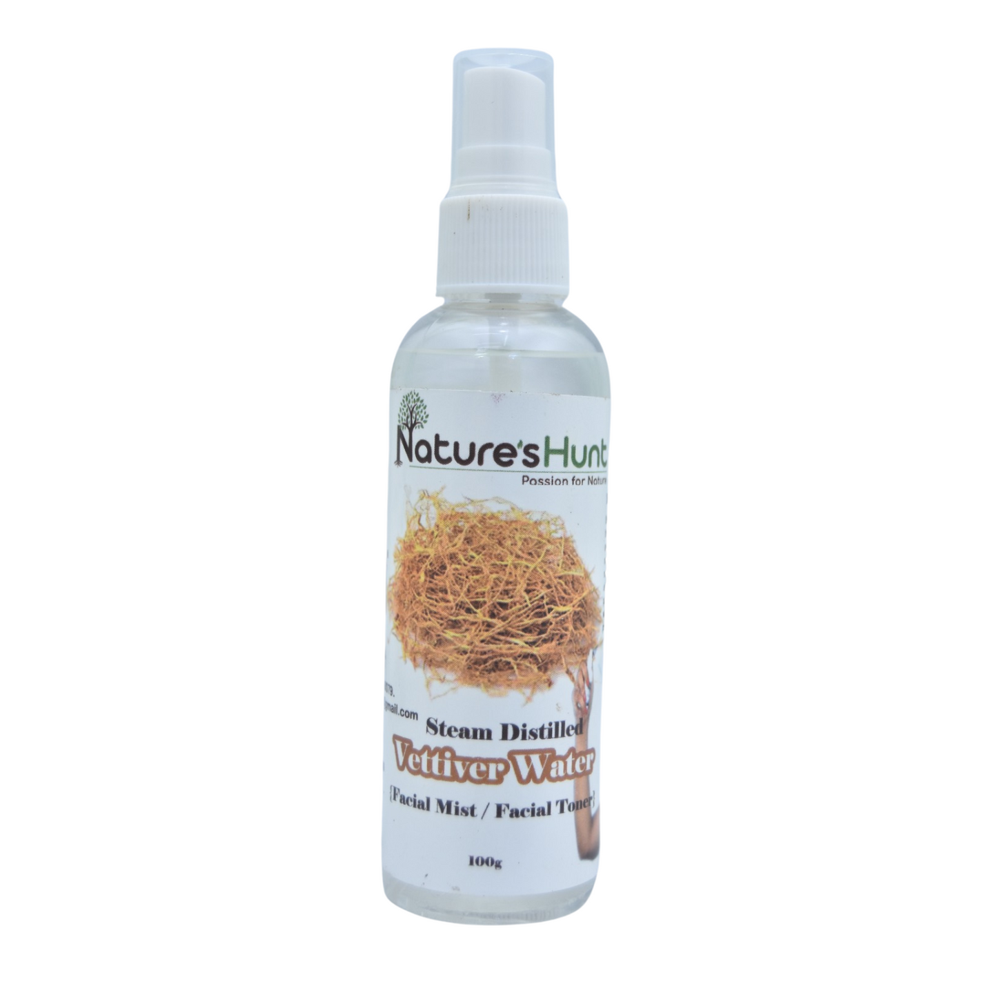 Nature’s Hunt Vettiver Facial Mist Bottle