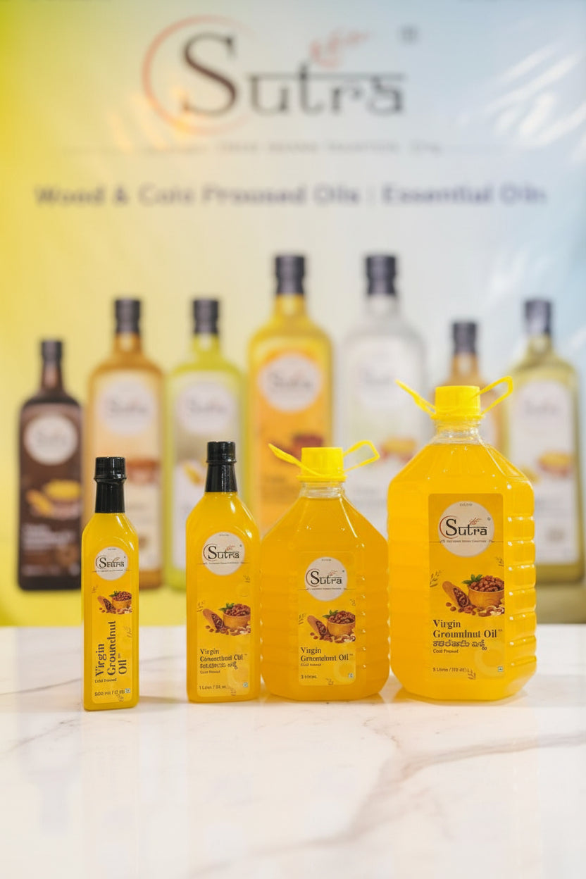 Premium Edible Peanut Oil for Indian Cooking