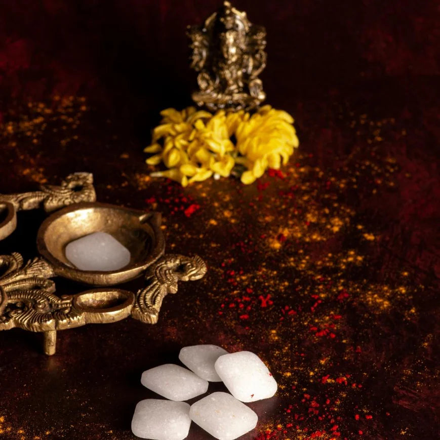 Ready-to-Use Camphor Tablets for Pooja and Aarti