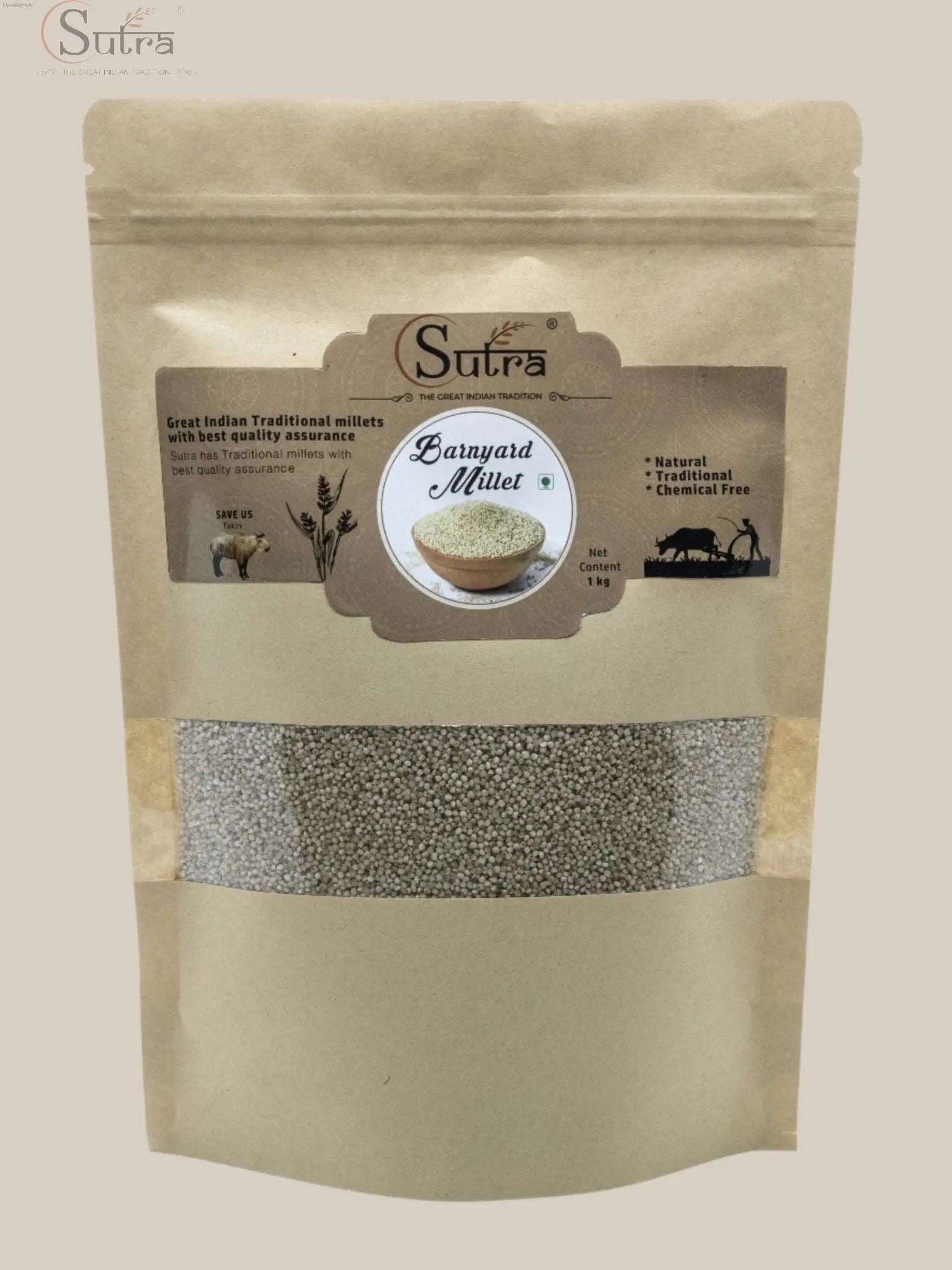 Sutra Barnyard Millet (Unpolished) | Nutrient-Rich Superfood for HealtBarnyard Millet