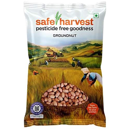 Safe Harvest Groundnut 500g Pack Front