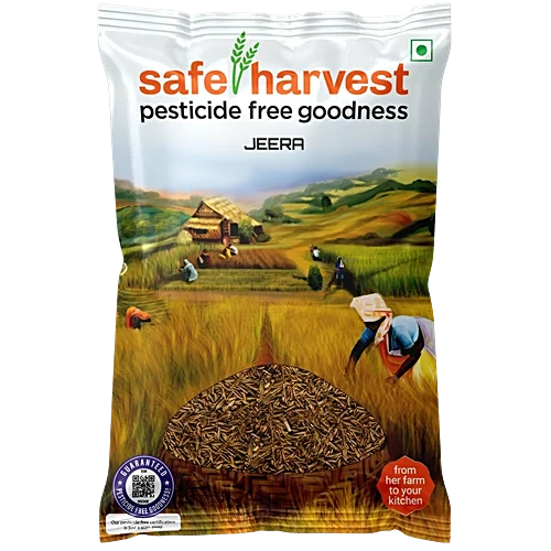 Safe Harvest Jeera 200g Front Pack