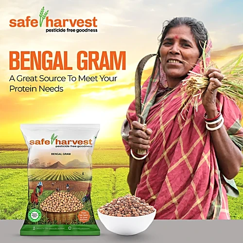 Safe Harvest logo promoting safe food for families