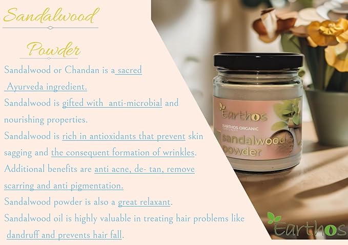 Sandalwood Powder Texture Close-up