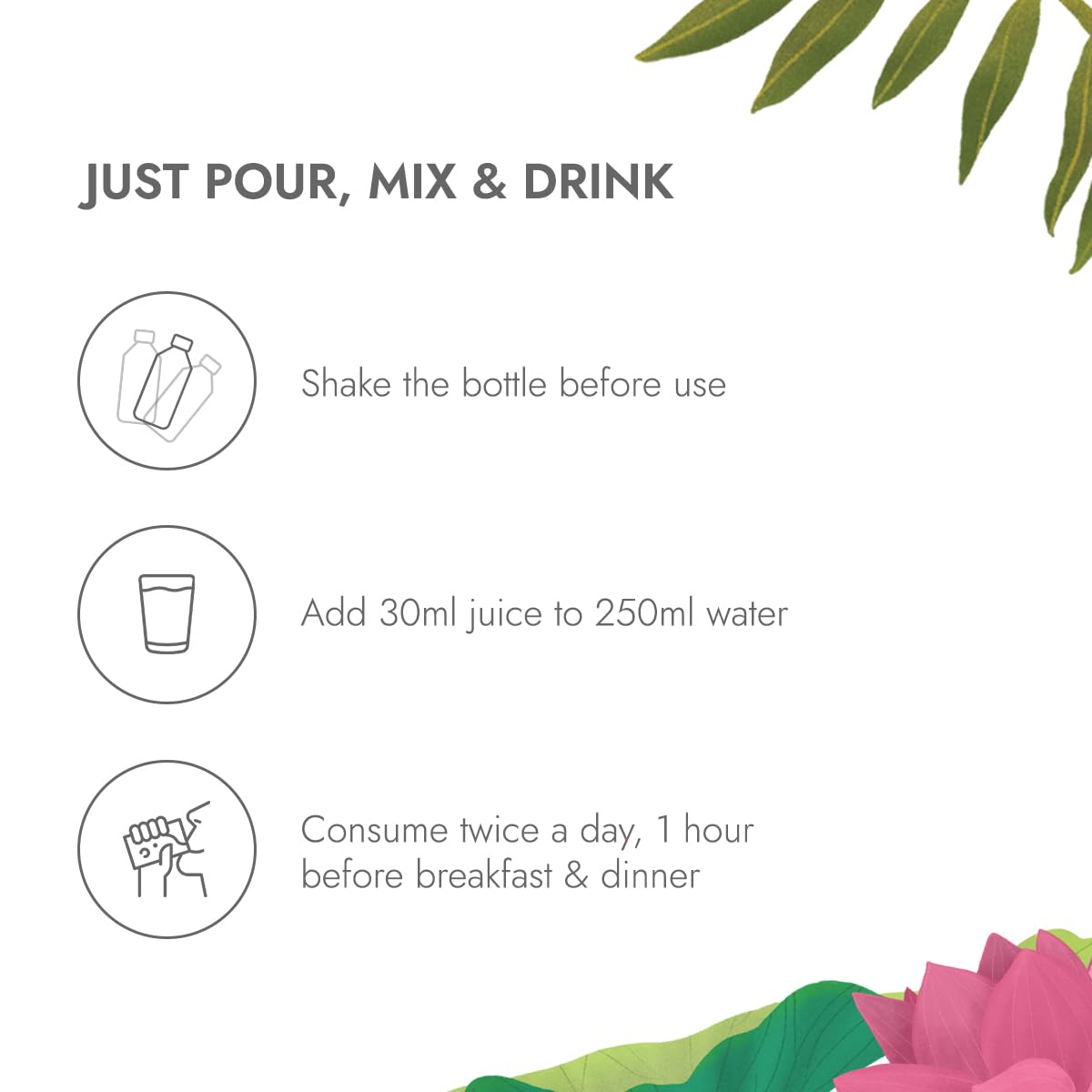 Slimming shot glass with lemon slices