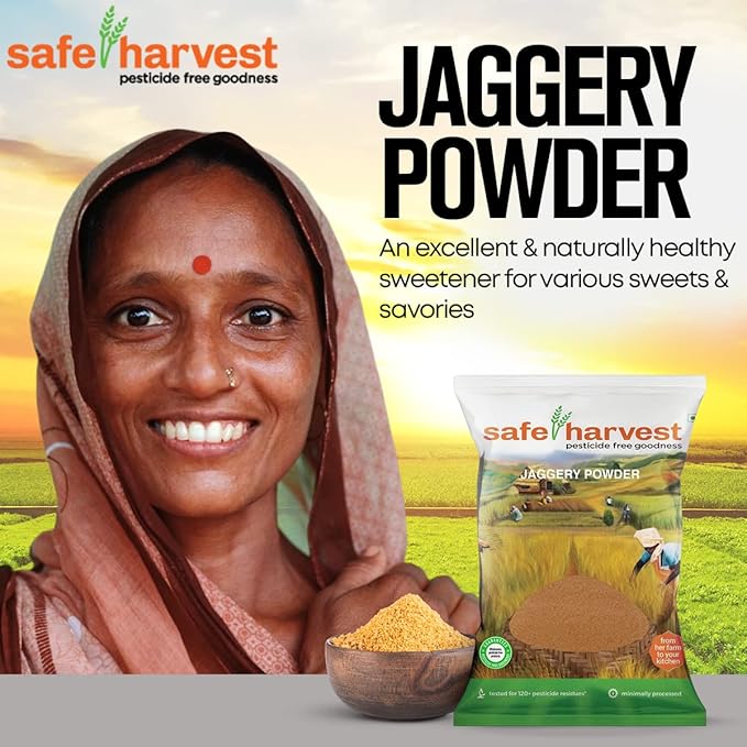 Spoonful of Natural Jaggery Powder