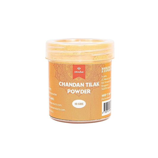 Swaha Chandan Powder 40gm Pack Front View