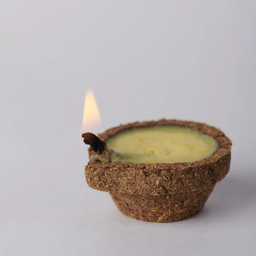 Swaha Diya Burning Bright with Panchagavya Ghee