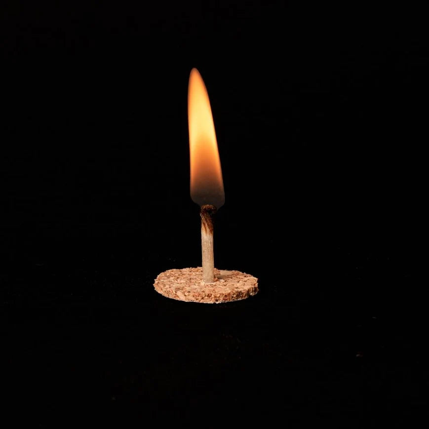 Swaha Floating Wick in Diya with Ghee Flame