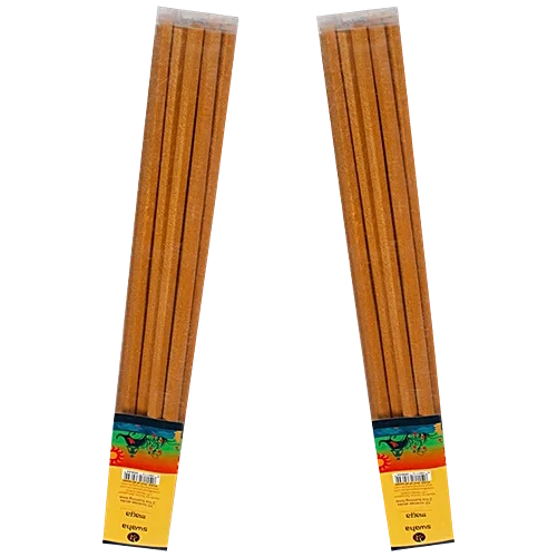 Swaha Maya Incense Sticks in Spiritual Setup with Flowers and Diyas