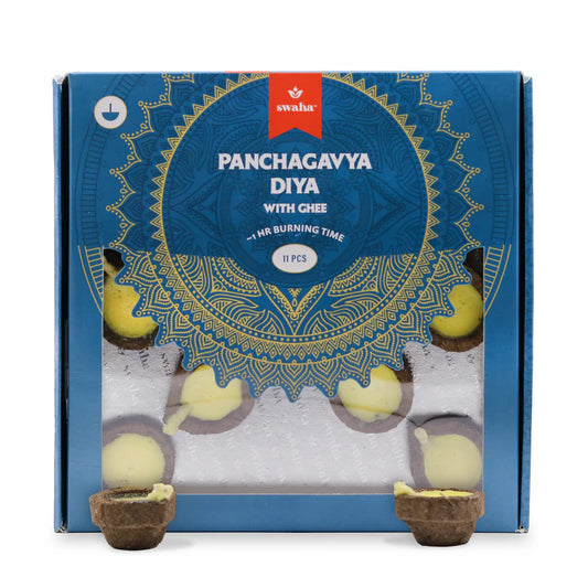 Swaha Panchagavya Ghee Diyas – Pack View