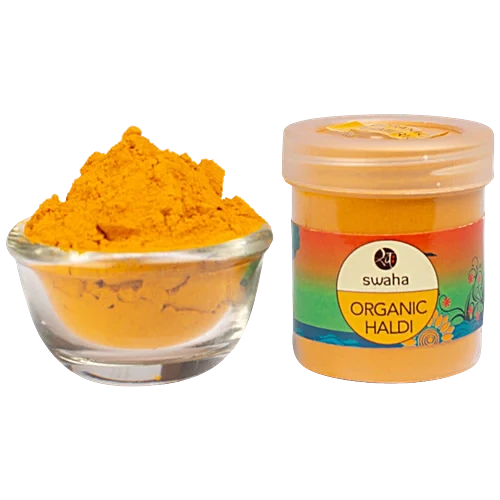 Swaha Pure Haldi 40g Pack Front View