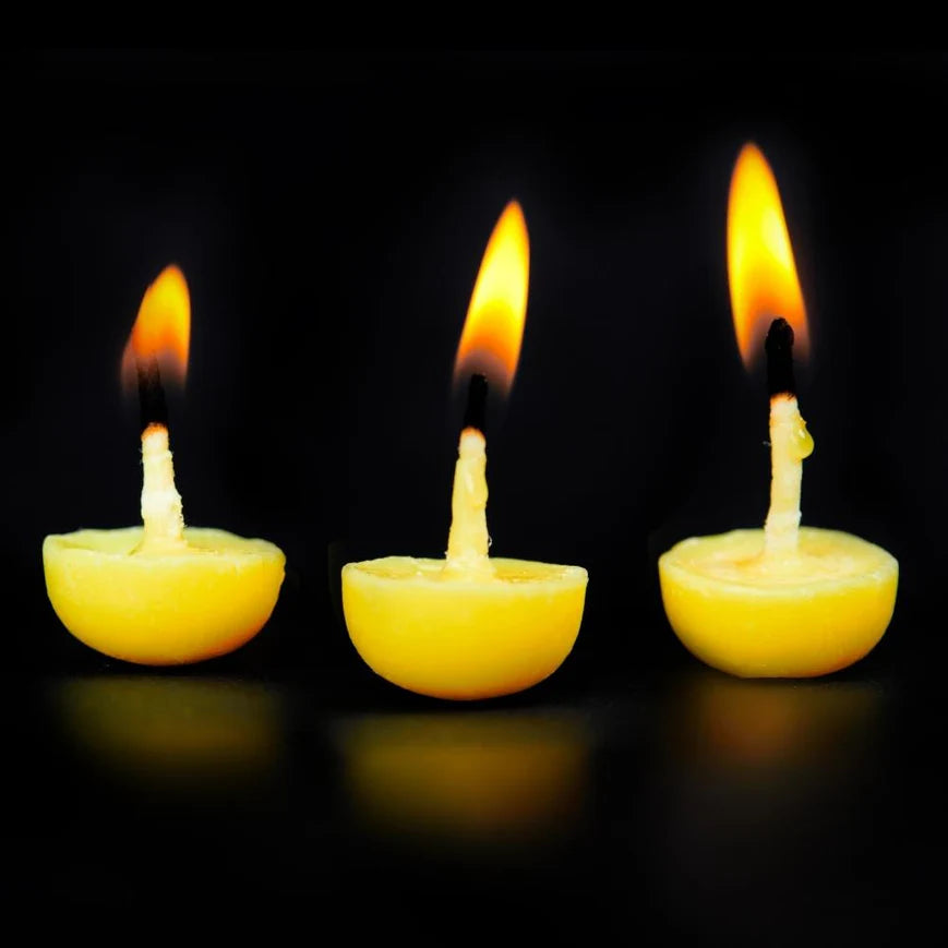 Swaha Ready-to-Use Ghee Diyas Bulk for Diwali Pooja