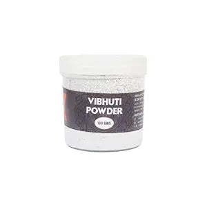 Swaha Vibuti Powder – 100g | Sacred Holy Ash for Pooja, Tilak & Ritual Use | By Sutrakart
