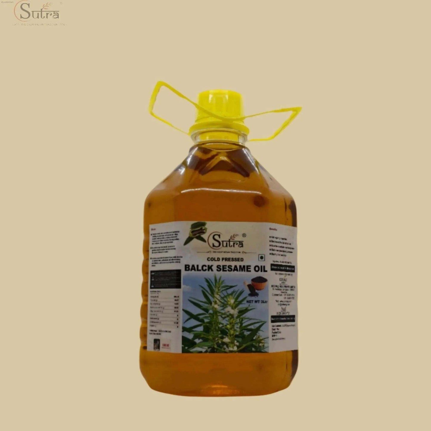 Unrefined Black Til Oil Online India – Sutrakart