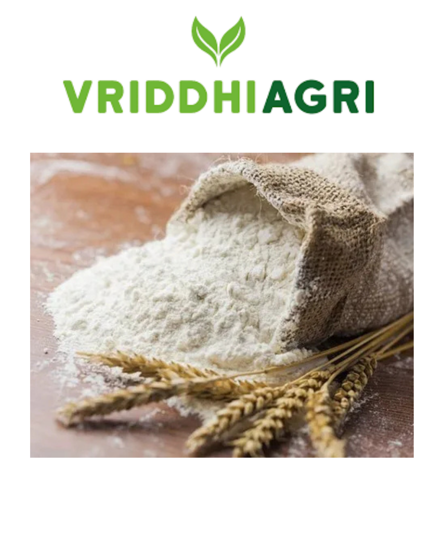 Organic Wheat Flour 1kg – Premium & Stone-Ground Vriddhi