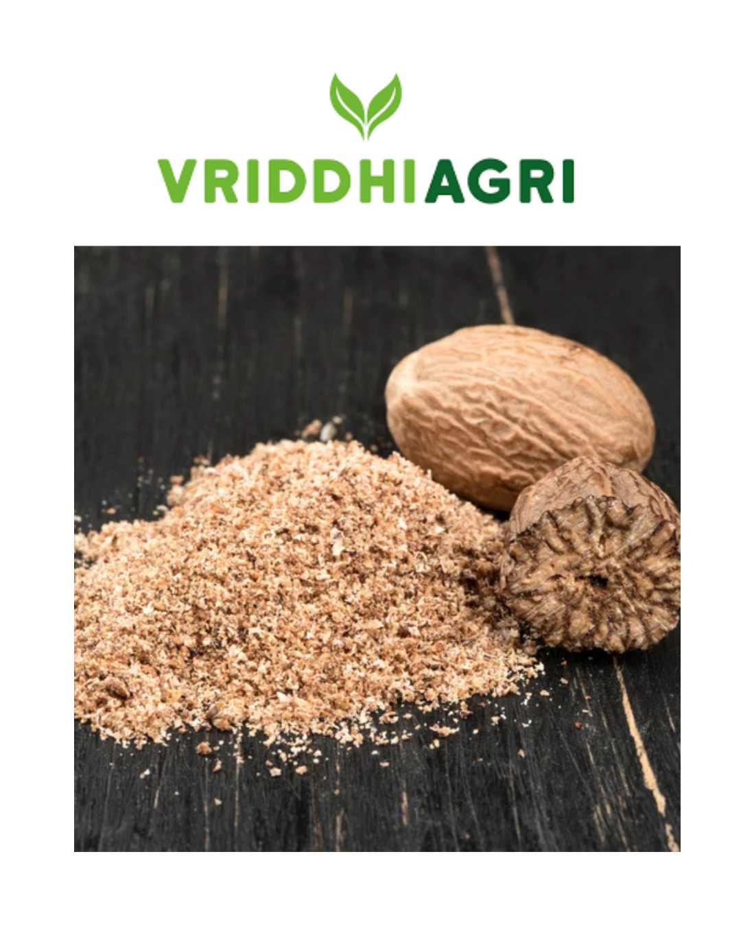 Organic Nutmeg – 50GM | Whole Jaiphal for Baking, Spices & Ayurveda