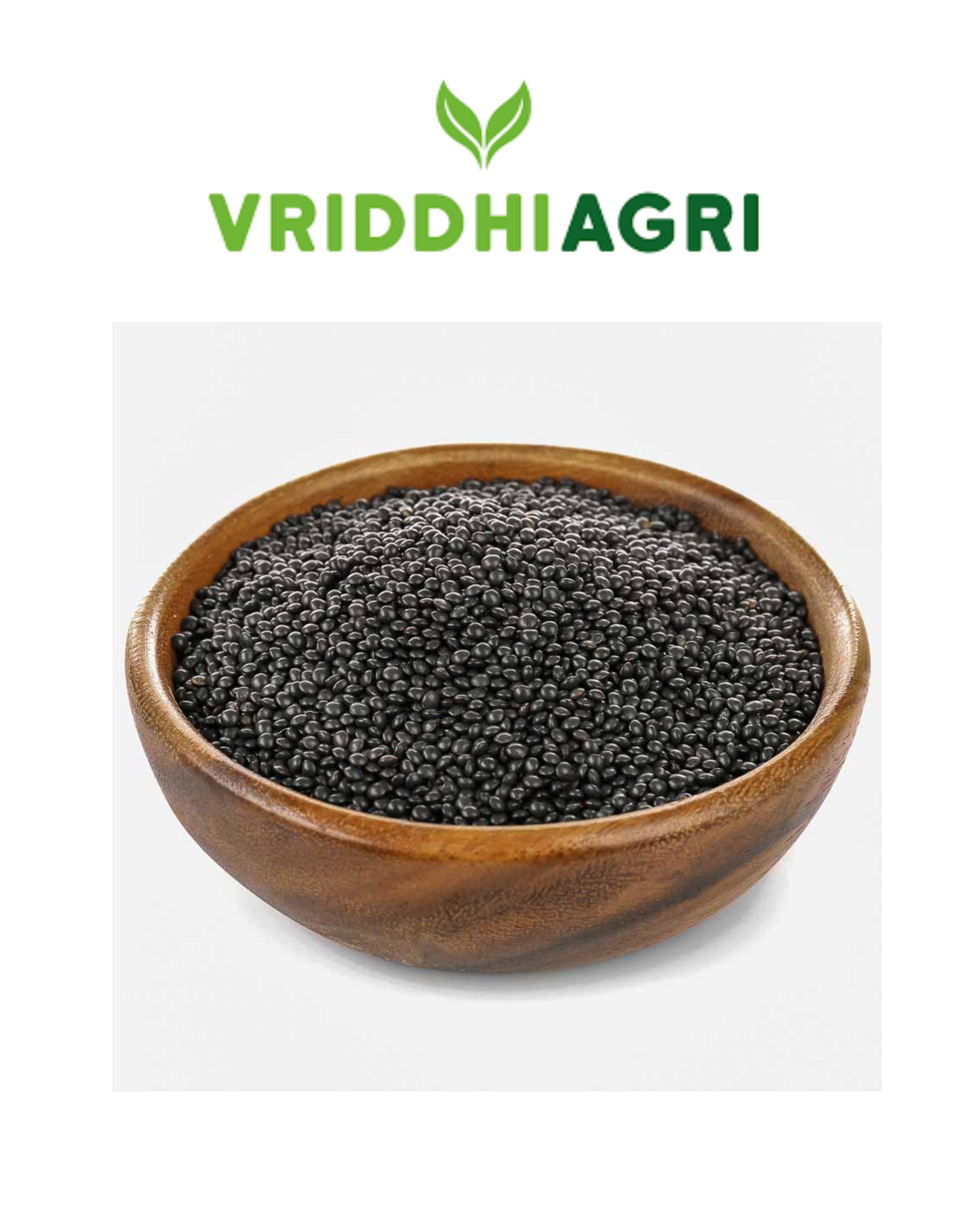 Vriddhi Organic Black Urad Whole – 500gm | High-Protein, Unpolished Vriddhi