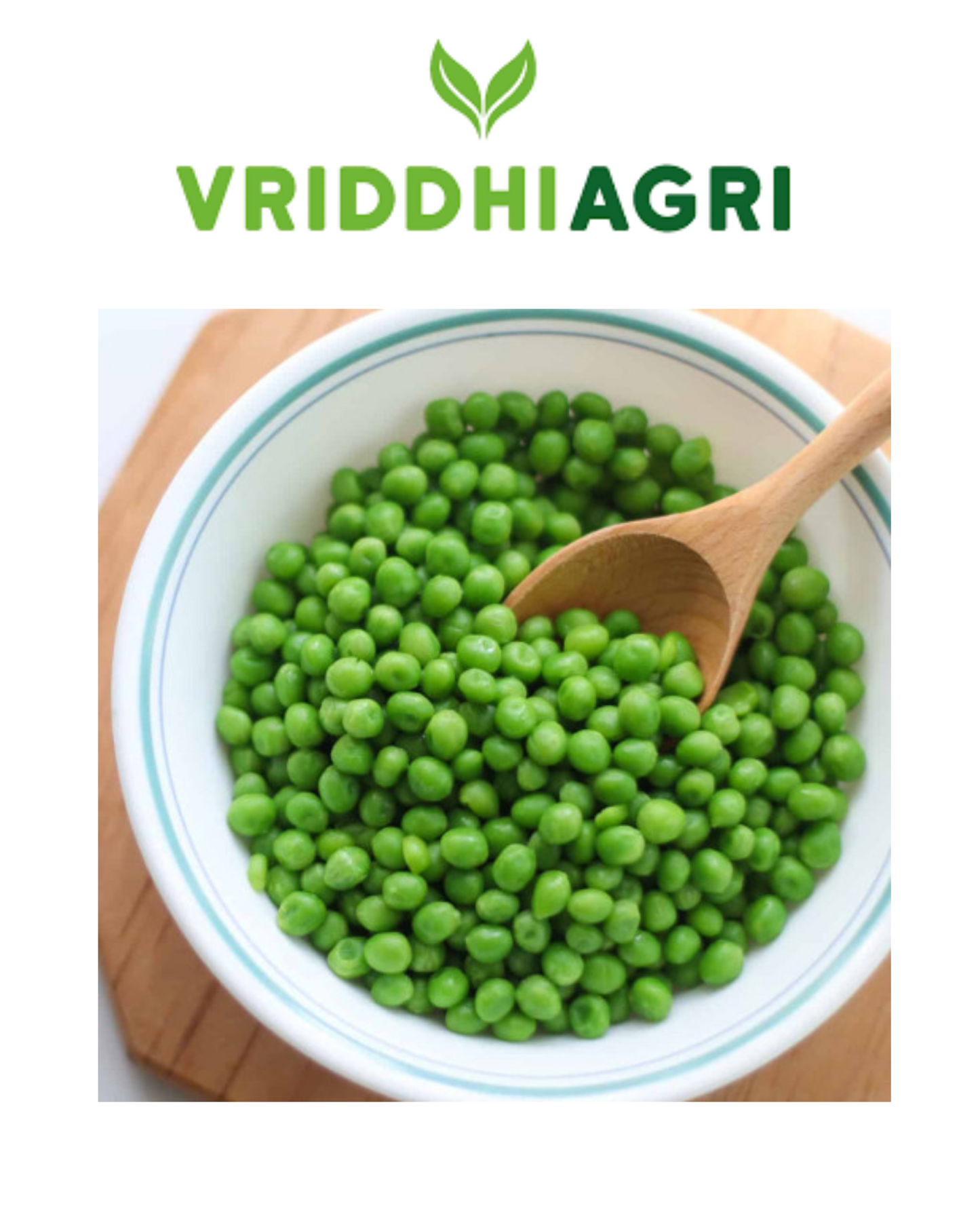 Vriddhi Organic Dried Green Peas – 500g | High-Protein & Nutrient-Rich Vriddhi