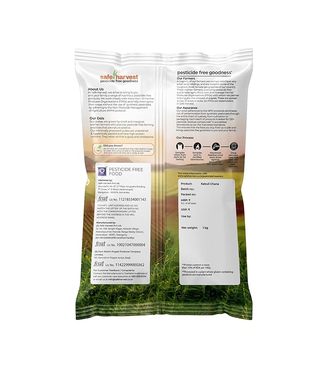 White Chickpeas in Wooden Bowl