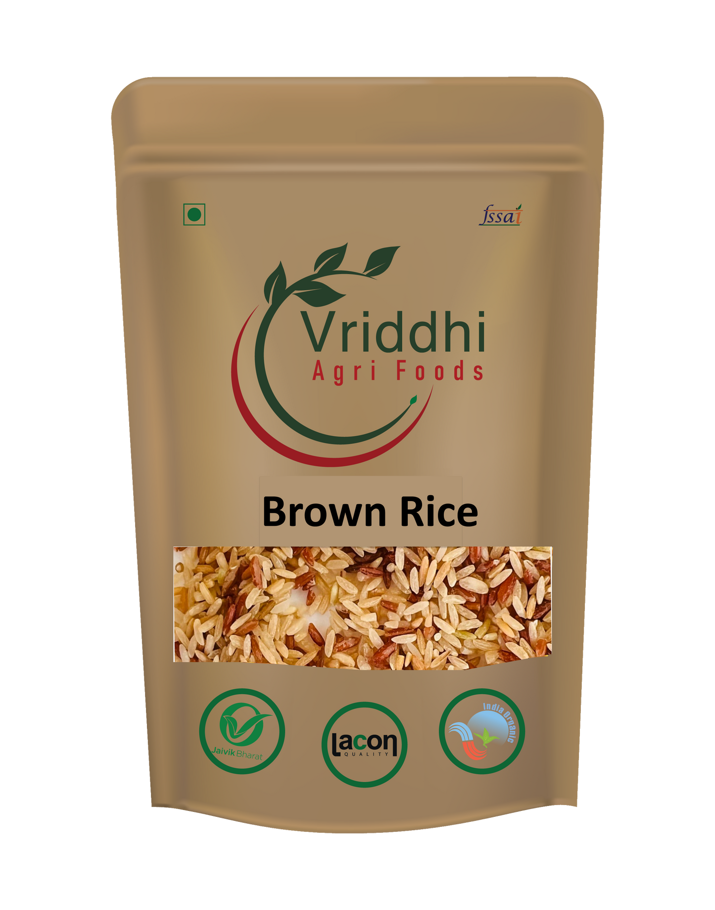 Vriddhi Organic Brown Rice – 1kg | Healthy & Unpolished Whole Grain Vridhi